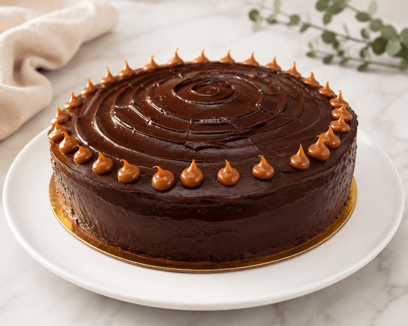 Ponqué de chocolate